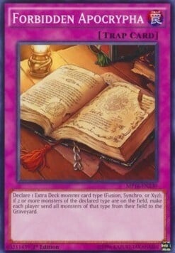 Forbidden Apocrypha Card Front