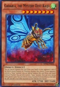 Gadarla, the Mystery Dust Kaiju Card Front