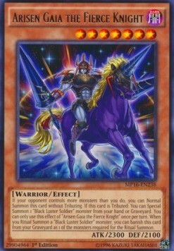 Arisen Gaia the Fierce Knight Card Front