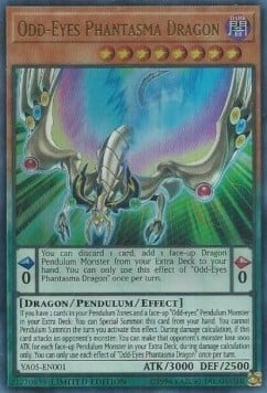 Odd-Eyes Phantasma Dragon Card Front
