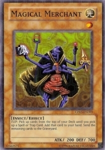 Magical Merchant Card Front