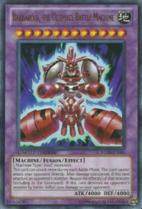 Barbaroid, the Ultimate Battle Machine Card Front