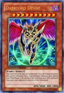 Darklord Desire Card Front