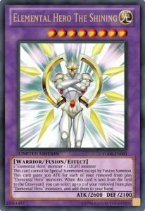 Elemental Hero The Shining Card Front