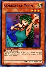 Goddess of Whim Card Front