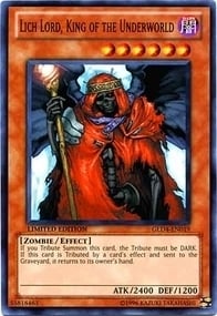Lich Lord, King of the Underworld Card Front