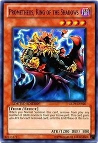 Prometheus, King of the Shadows Card Front