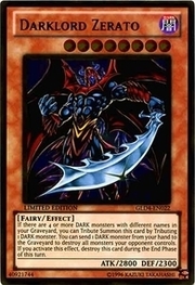 Darklord Zerato · Gold Rare 022