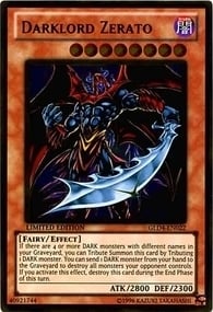 Zerato, Signore Oscuro Card Front