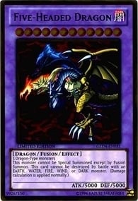 Five-Headed Dragon Card Front