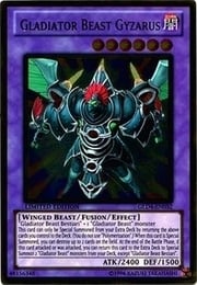 Gladiator Beast Gyzarus · Gold Rare 032