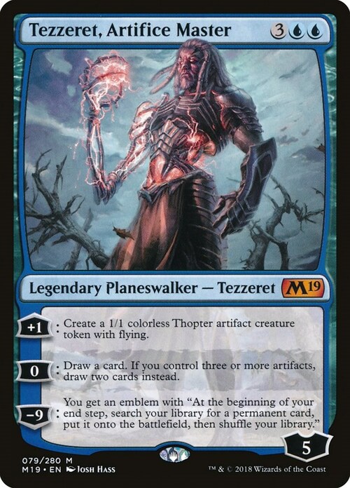 Tezzeret, Artifice Master Card Front