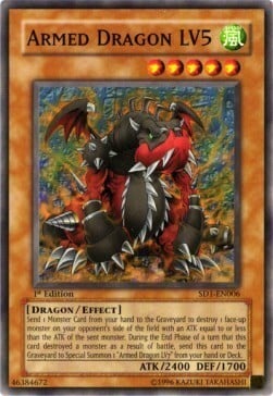 Armed Dragon LV5 Card Front