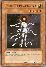 Helios - The Primordial Sun Card Front