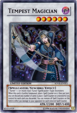 Tempest Magician Card Front