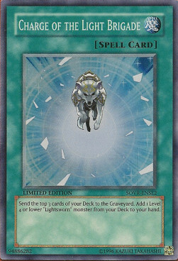 Charge of the Light Brigade Card Front