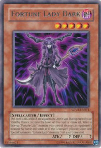 Fortune Lady Dark Card Front