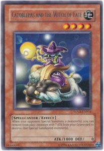 Catoblepas and the Witch of Fate Card Front