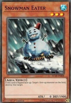 Snowman Eater Card Front