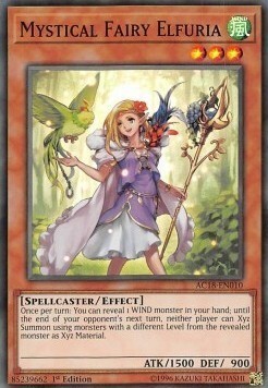 Mystical Fairy Elfuria Card Front