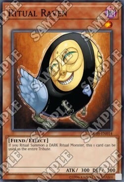 Ritual Raven Card Front