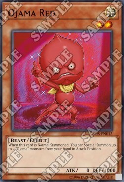 Ojama Rosso Card Front