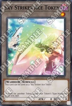 Sky Striker Ace Token Card Front