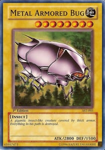 Metal Armored Bug Card Front