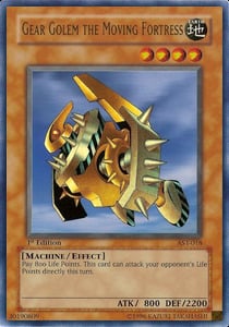 Gear Golem the Moving Fortress Card Front