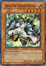 Zaborg the Thunder Monarch · Super Rare 023