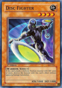 Disc Fighter Card Front
