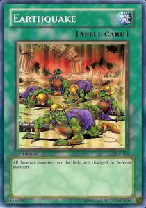 Earthquake Card Front