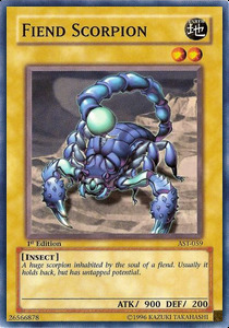 Demone Scorpione Card Front