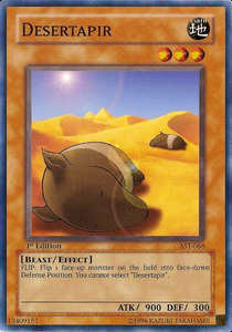Tapiro del Deserto Card Front