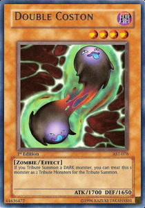 Double Coston Card Front