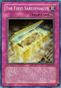 The First Sarcophagus Card Front