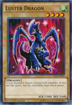 Luster Dragon Card Front