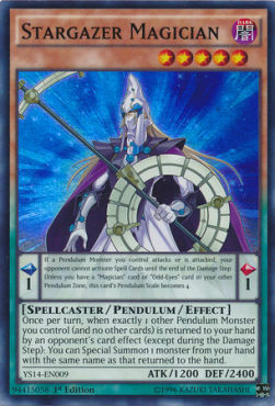 Stargazer Magician Card Front