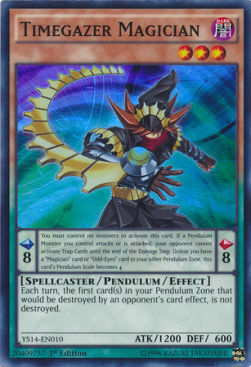 Timegazer Magician Card Front