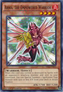 Arnis, the Empowered Warrior Card Front