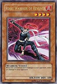 Rose, Warrior of Revenge Card Front