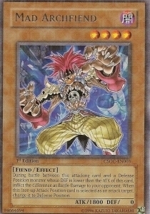 Mad Archfiend Card Front