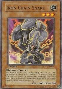 Iron Chain Snake Card Front