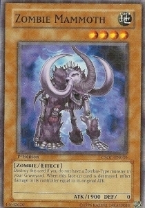 Zombie Mammoth Card Front