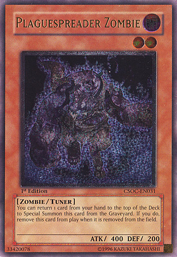 Plaguespreader Zombie Card Front