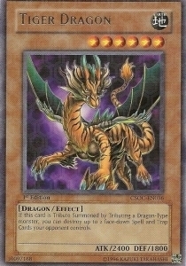 Tiger Dragon Card Front