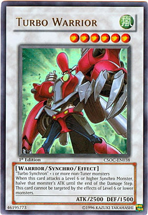 Turbo Warrior Card Front