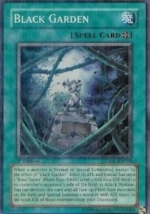 Black Garden Card Front