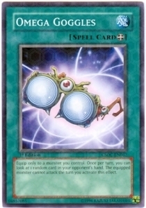 Omega Goggles Card Front