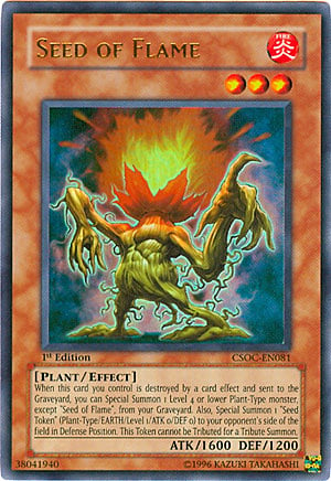 Seed of Flame Card Front